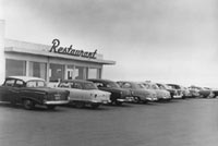 Kurt's First Restaurant, 1956, North Service Road East